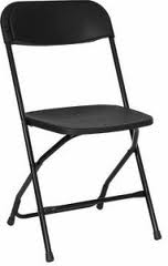 Folding Chair Black 