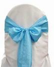 Blue Crinkle Tie from Always Invited Event Rentals