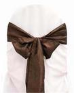 Chocolate Crinkle Tie from Always Invited Event Rentals