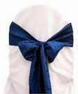 Navy Crinkle Tie from Always Invited Event Rentals