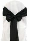 Black Polyester Tie from Always Invited Event Rentals