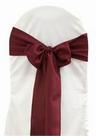 Burgundy Polyester Tie from Always Invited Event Rentals