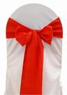 Red Polyester Tie from Always Invited Event Rentals