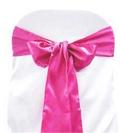 Fushia Satin Tie from Always Invited Event Rentals