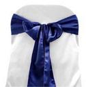 Navy Satin Tie from Always Invited Event Rentals