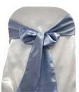 Periwinkle Satin Tie from Always Invited Event Rentals