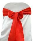 Red Satin Tie from Always Invited Event Rentals