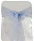 Periwinkle Organza Tie from Always Invited Event Rentals