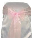 Pink Organza Tie from Always Invited Event Rentals