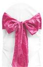 Fushia Pintuck Tie from Always Invited Event Rentals