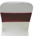 Burgundy Spandex Chair Band from Always Invited Event Rentals