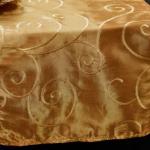 $4.25 ~ Antique Gold Embroidered Runner from Always Invited Event Rentals