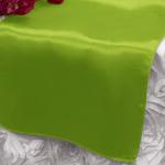 Lime Satin Runner from Always Invited Event Rentals