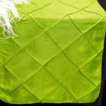 Apple Pintuck Runner from Always Invited Event Rentals 