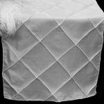White Pintuck Runner from Always Invited Event Rentals 
